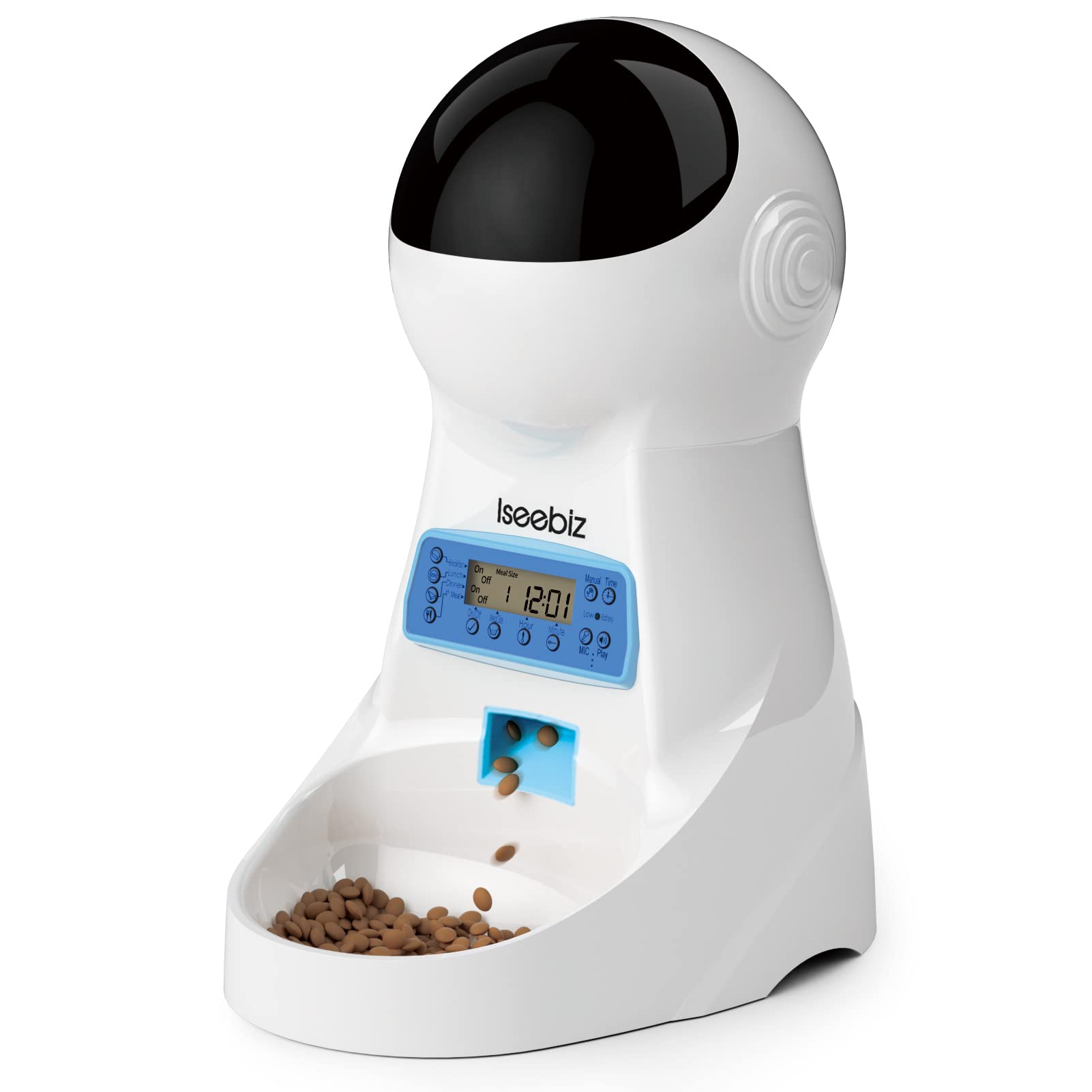 Algopix Similar Product 9 - Iseebiz Automatic Pet Feeder Cat Dog