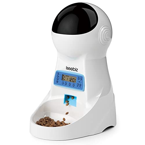 Algopix Similar Product 7 - Iseebiz Automatic Pet Feeder Cat Dog