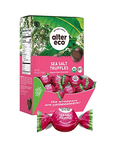 Algopix Similar Product 4 - Alter Eco  Deep Dark Sea Salt Truffles