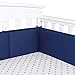 Algopix Similar Product 17 - TILLYOU Baby Safe Crib Bumper Pads for