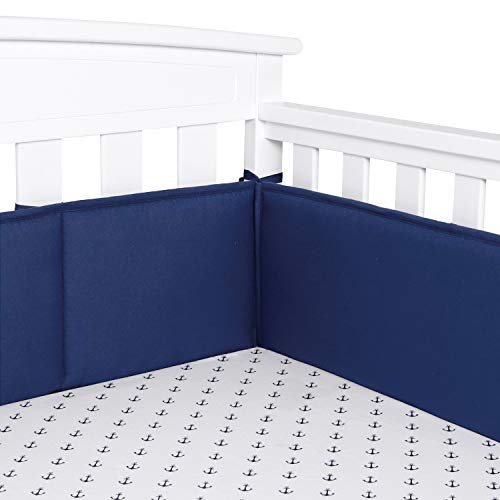 Algopix Similar Product 18 - TILLYOU Baby Safe Crib Bumper Pads for