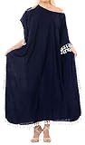Algopix Similar Product 1 - LA LEELA Womens Beach Caftan Dress