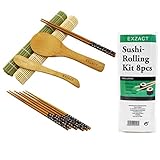 Algopix Similar Product 15 - Exzact EXSR08 Bamboo Sushi Rolling Kit