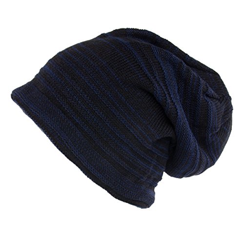 Algopix Similar Product 3 - DG Hill Mens Slouchy Beanie Hat Long