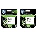 Algopix Similar Product 15 - HP 74XL Black and HP 75XL TriColor Ink