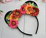 Algopix Similar Product 12 - Flower Minnie Mouse Ears Mickey Disney