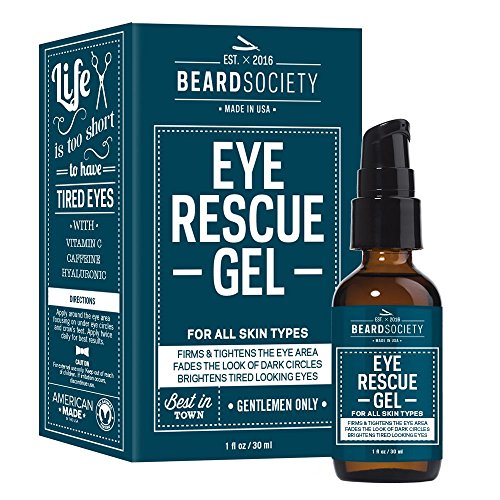Algopix Similar Product 20 - Beard Society Eye Rescue Gel for Men to