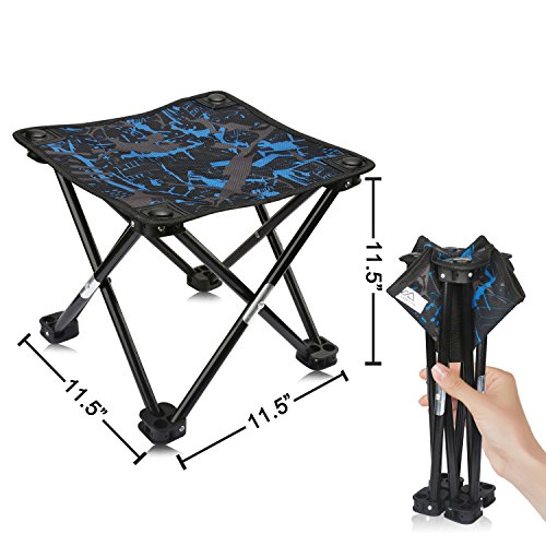 Algopix Similar Product 19 - AILLOVCOL Camping Stool Portable