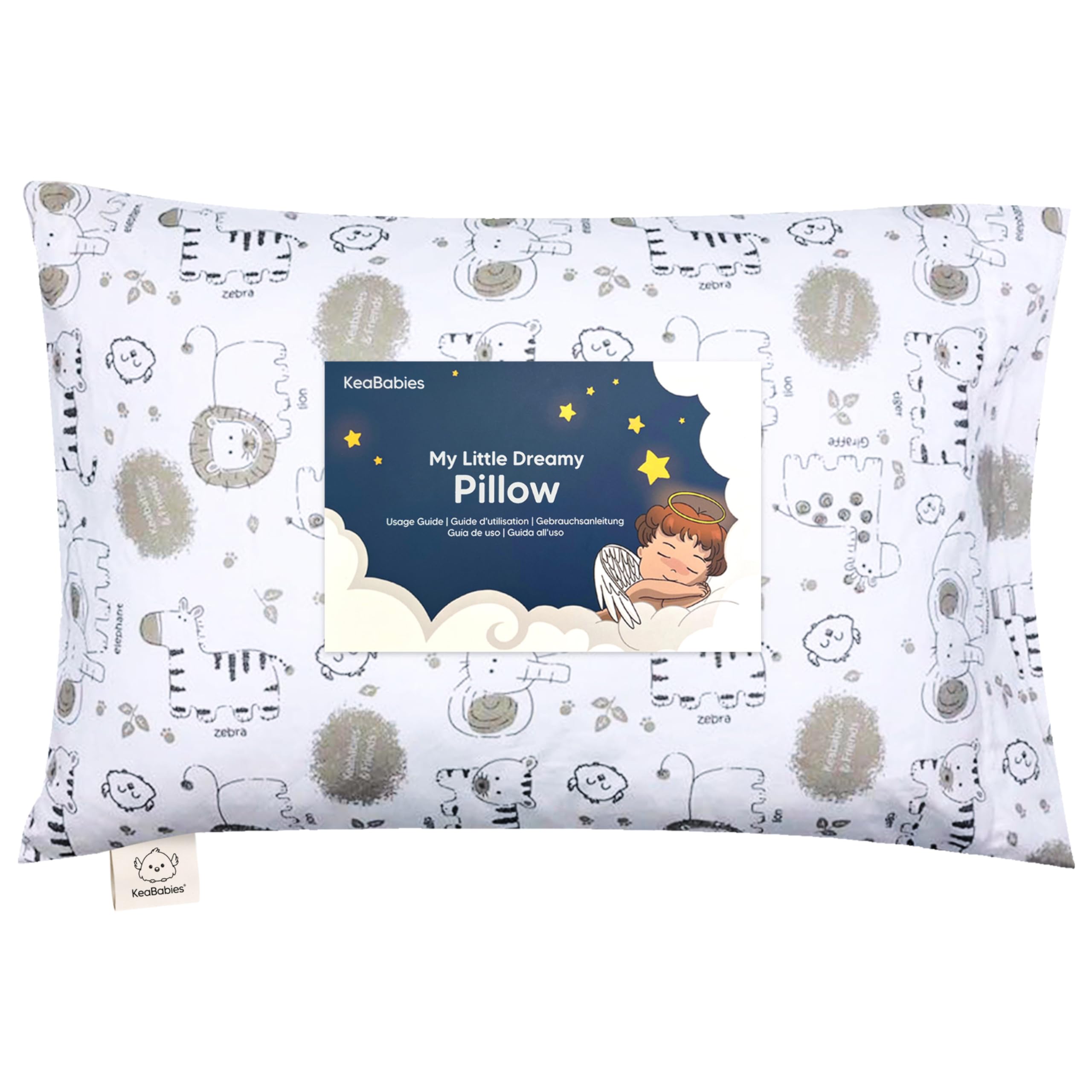 Algopix Similar Product 7 - Toddler Pillow with Pillowcase  13x18
