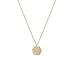 Algopix Similar Product 19 - Fettero Moon Gold Pendant Necklace for