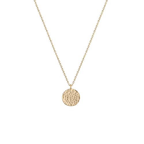 Algopix Similar Product 20 - Fettero Moon Gold Pendant Necklace for