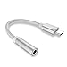 Algopix Similar Product 1 - 1 Pcs Silver Type C to 35mm AUX