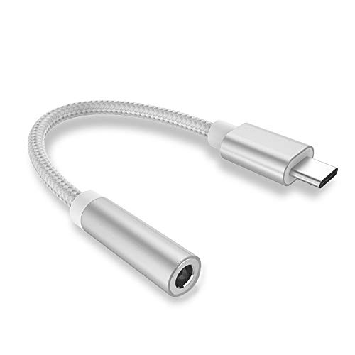 Algopix Similar Product 9 - 1 Pcs Silver Type C to 35mm AUX