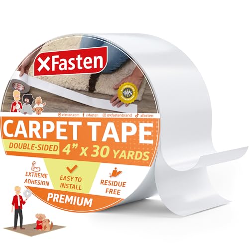 Algopix Similar Product 13 - XFasten Double Sided Carpet Tape for