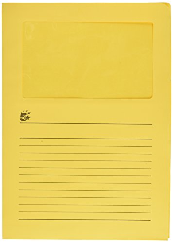 Algopix Similar Product 17 - 5 Etoiles 241693 Bright Yellow Pack of