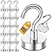 Algopix Similar Product 17 - DIYMAG Magnetic Hooks 30lbs Magnet