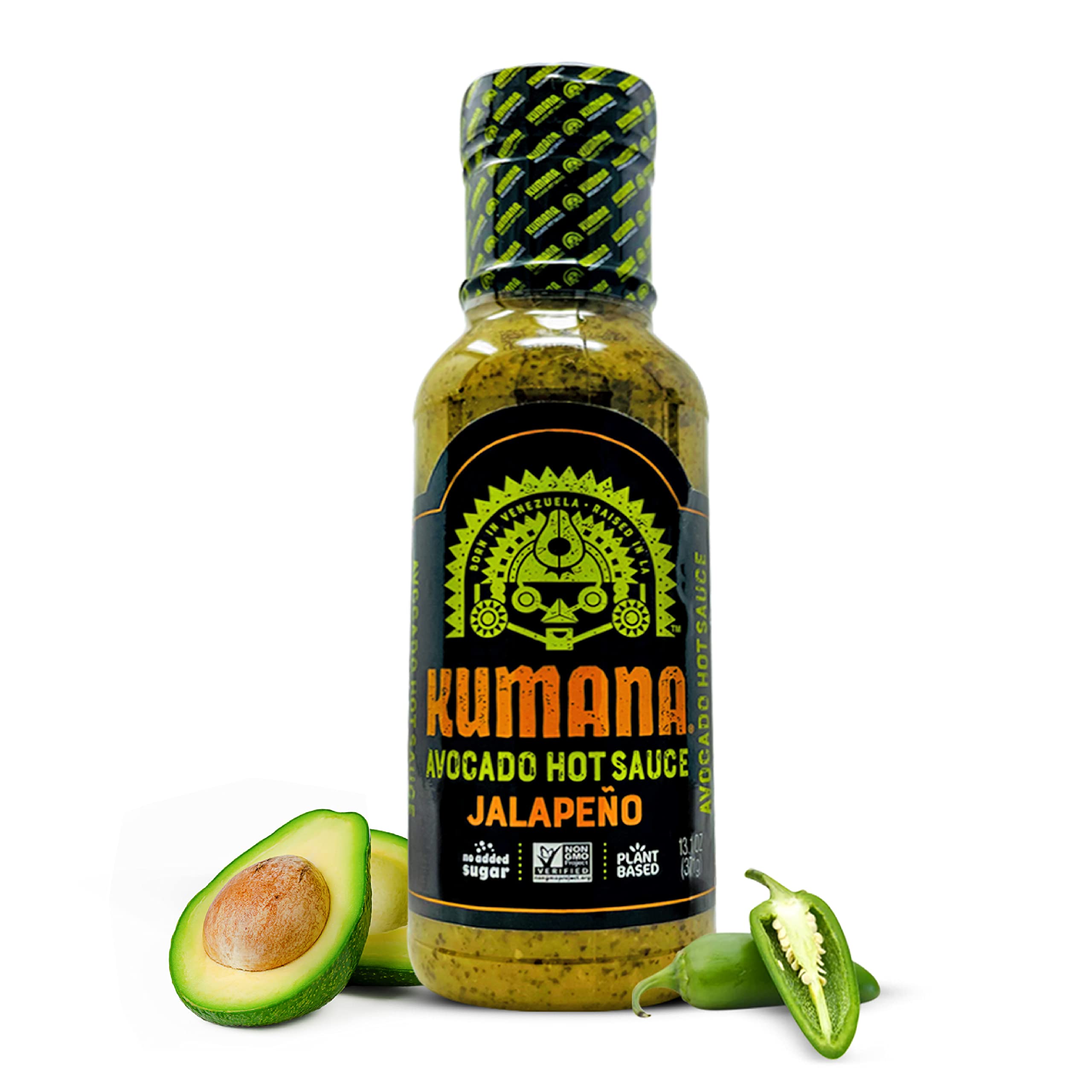 Algopix Similar Product 10 - Kumana Avocado Hot Sauce Jalapeo 
