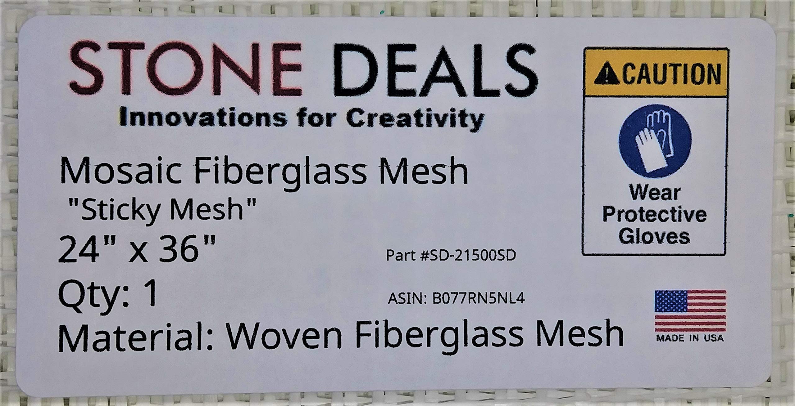 Algopix Similar Product 1 - Stone Deals Mosaic Sticky Mesh for Back