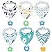 Algopix Similar Product 3 - vuminbox Baby Bandana Drool Bibs 6Pack