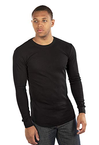 Algopix Similar Product 11 - Mens City Lab Black Fitted Thermal