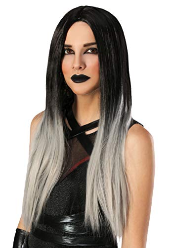 Algopix Similar Product 11 - Womens Black and Grey Ombre Wig