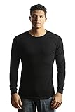 Algopix Similar Product 12 - City Lab Fitted Thermal Crewneck Shirt