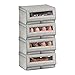 Algopix Similar Product 19 - mDesign Large Fabric Closet Shoe