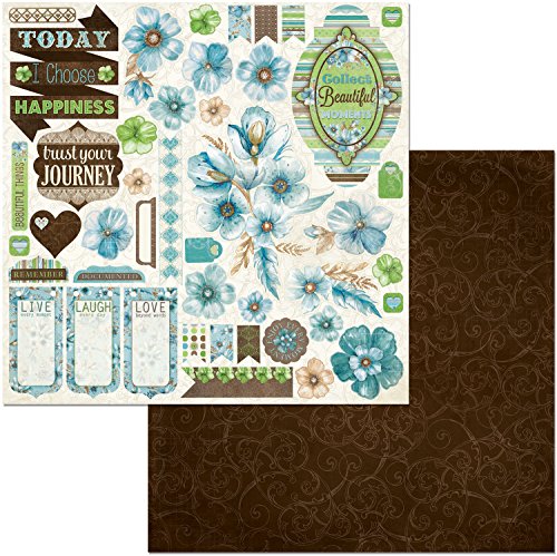Algopix Similar Product 19 - BoBunny Pattern Paper Penelope  12 x