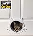 Algopix Similar Product 8 - The Cat Cave Interior cat Door (White)