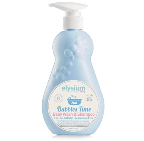 Algopix Similar Product 8 - ELYSIUM ECO WORLD Organic Baby Shampoo