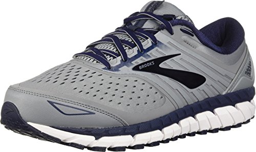 Algopix Similar Product 7 - Brooks Mens Beast 18 GreyNavy 85 D