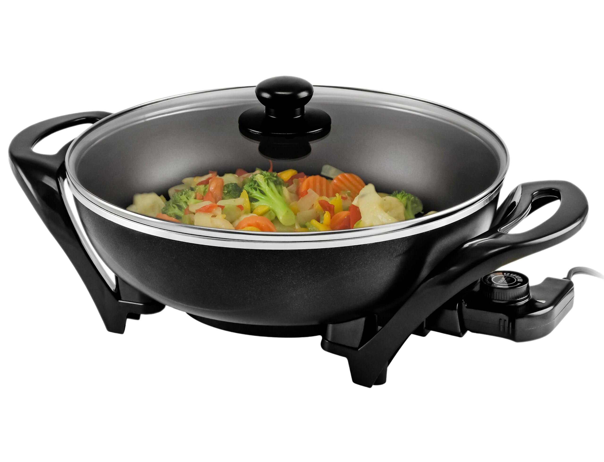 Algopix Similar Product 18 - OVENTE Electric Wok with Nonstick