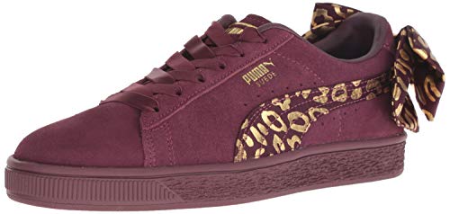 Algopix Similar Product 14 - PUMA Kids Suede Bow Slip On Sneaker