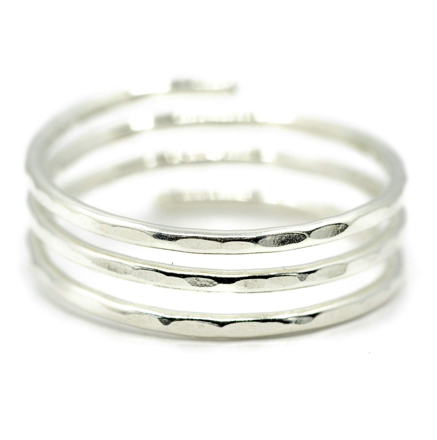 Algopix Similar Product 18 - Sterling Silver adjustable wire wrap