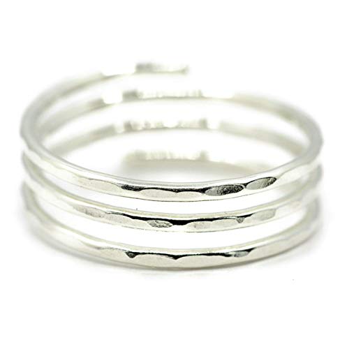 Algopix Similar Product 6 - Sterling Silver adjustable wire wrap