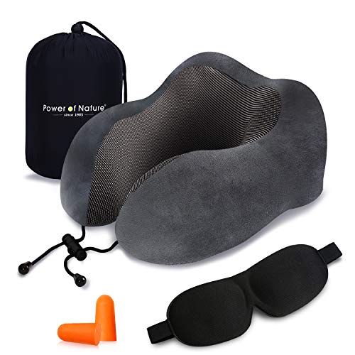 Algopix Similar Product 17 - Travel Pillow Luxury Memory Foam Neck 