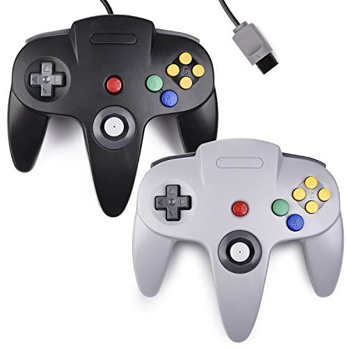 Algopix Similar Product 17 - 2X Classic N64 Controller Wired for