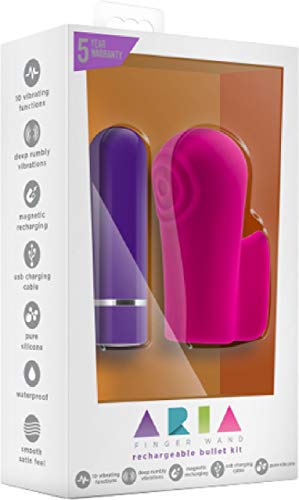 Algopix Similar Product 9 - Blush Novelties Aria Finger Wand Hot