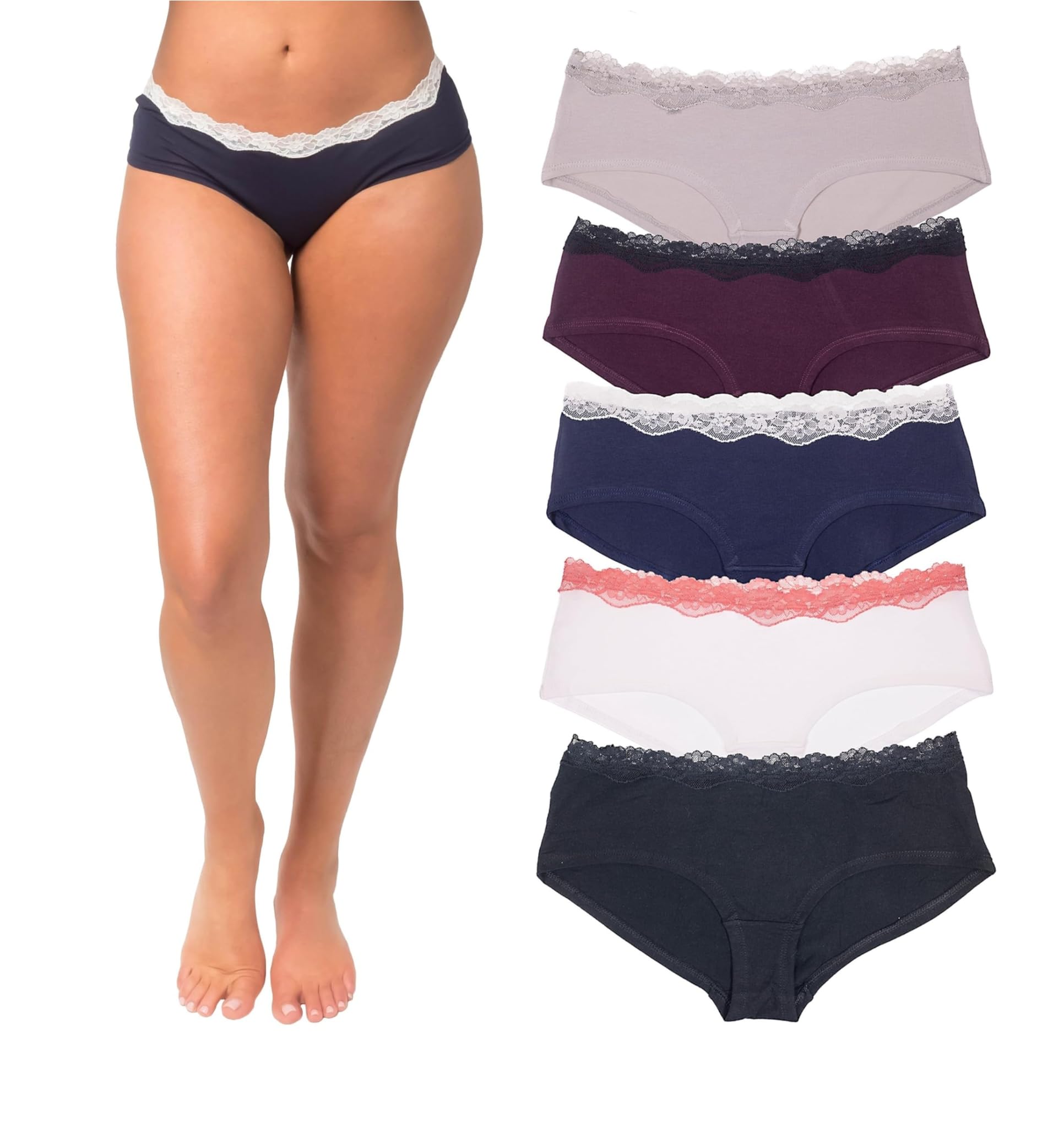 Algopix Similar Product 20 - Emprella Cotton Underwear Set for