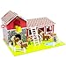 Algopix Similar Product 5 - Saddle Up Wooden Barnyard Playset