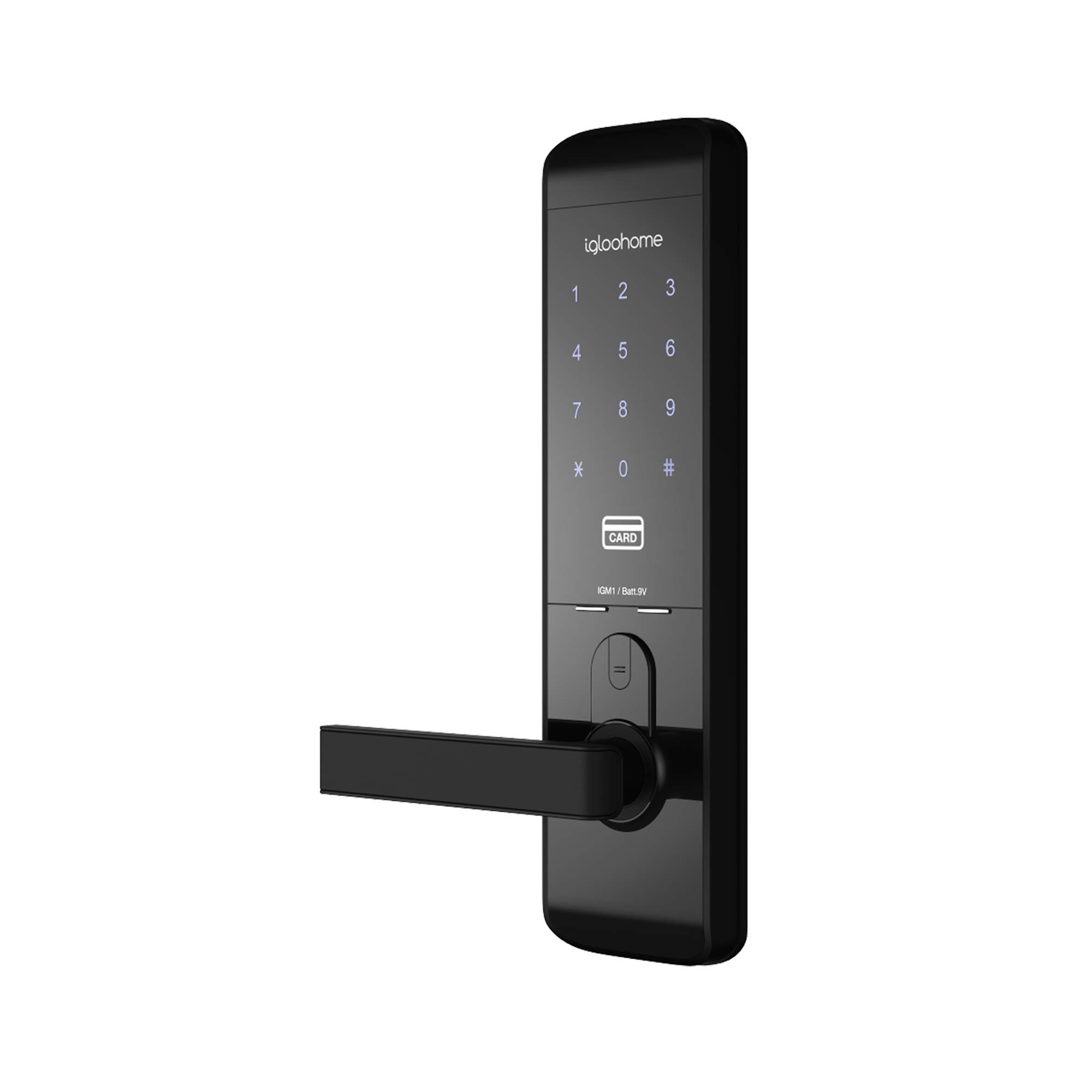 Algopix Similar Product 13 - igloohome IGM1 Smart Mortise Lock, Black