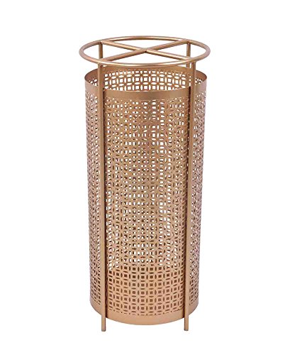 Algopix Similar Product 5 - Benzara Openwork Exquisite Metal Stand