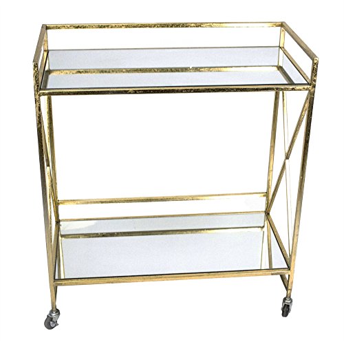 Algopix Similar Product 6 - Benzara Magnificent Mirrored Bar Metal