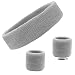 Algopix Similar Product 17 - Kenz Laurenz Sweatband Set Cotton