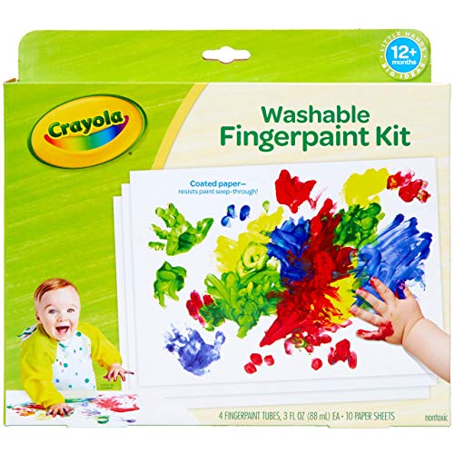 Algopix Similar Product 19 - Crayola Washable Finger Paint Set