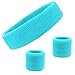Algopix Similar Product 3 - Kenz Laurenz Sweatband Set Cotton