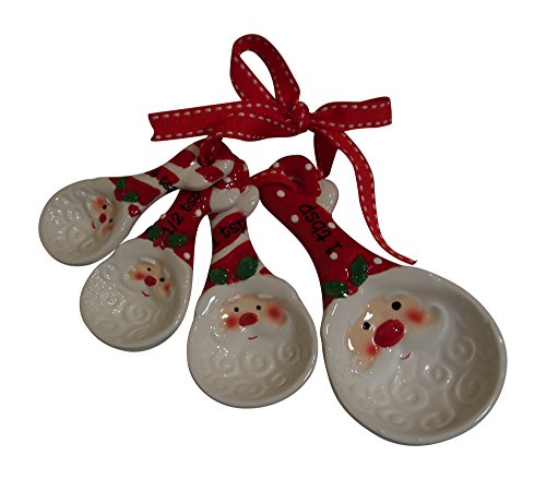 Algopix Similar Product 19 - Santa Measuring Spoons