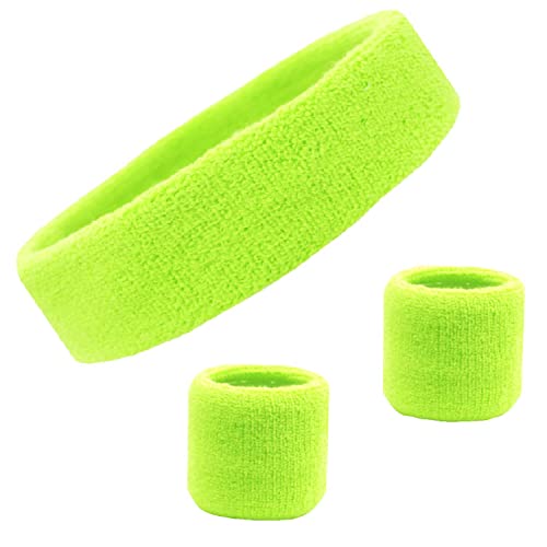 Algopix Similar Product 17 - Kenz Laurenz Sweatband Set Cotton