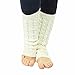 Algopix Similar Product 3 - Exotic Identity Leg Warmers Cable Knit