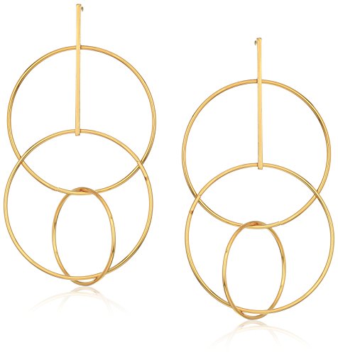 Algopix Similar Product 10 - Ettika Cyclical Hoop Earrings In Gold